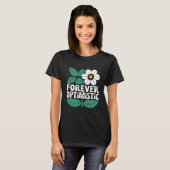 Voor altijd optimistisch t-shirt (Voorkant volledig)