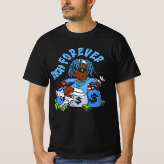 Voor altijd rijk aan geld t-shirt