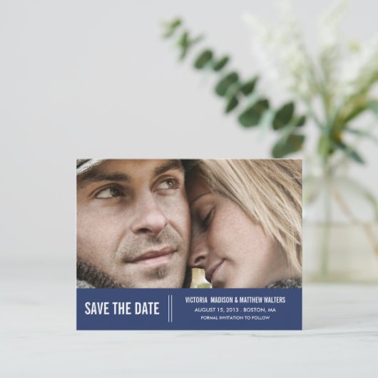 VOOR ALTIJD | SLA DE DATUM VAN AANKONDIGING OP (Staand voorkant)