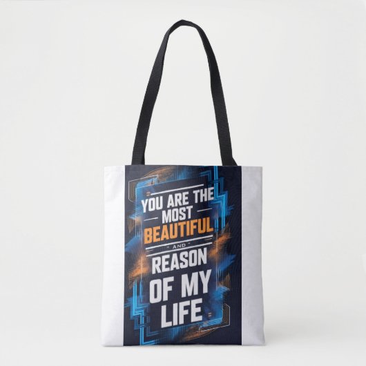 Voor altijd tote bag (Voorkant)