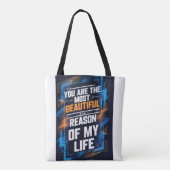 Voor altijd tote bag (Achterkant)