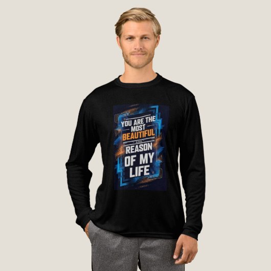 Voor altijd Tri-Blend shirt (Voorkant)