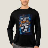 Voor altijd Tri-Blend shirt (Voorkant volledig)