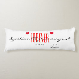 Voor altijd trouw je met mij Body Pillow Lichaamskussen