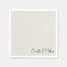 Voor altijd trouwe Cream Custom Wedding Cocktail