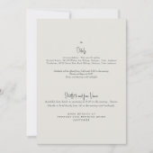 Voor altijd trouwe uitnodiging tot het details van (Voorkant)