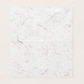 Voor altijd - twee harten - één liefde bedankt kaart (Binnenkant ongevouwen)