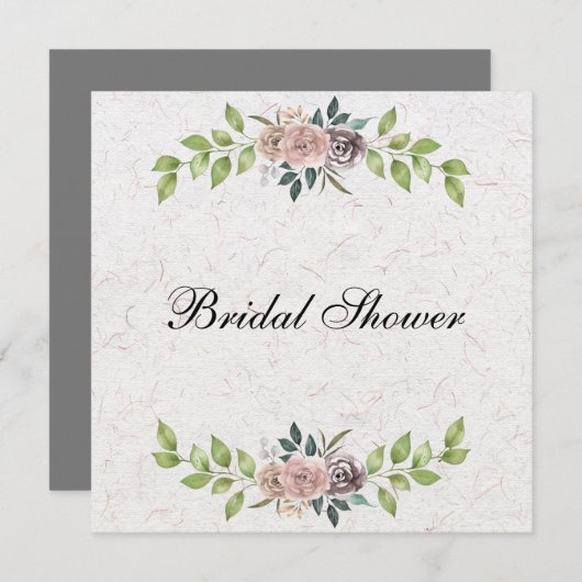 Voor altijd - Twee harten - Één liefde  Kaart (Voorkant / Achterkant)