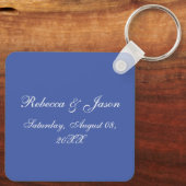 Voor altijd - twee harten - één liefde sleutelhanger (Achterkant)