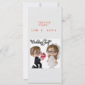 Voor altijd uw uitnodigingen. (Voorkant)