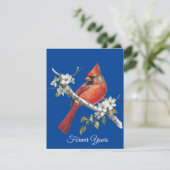 Voor altijd uw vakantiekaart feestdagenkaart (Staand voorkant)