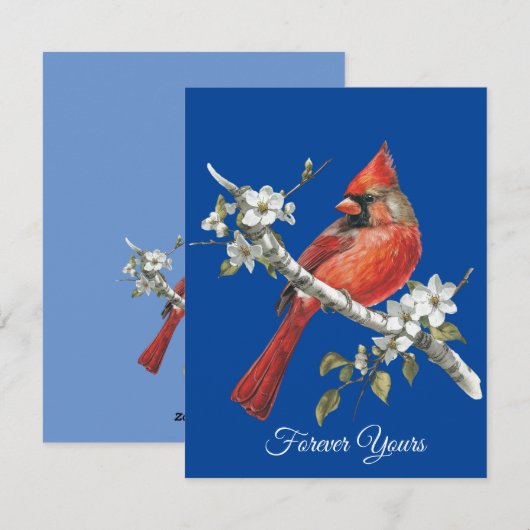 Voor altijd uw vakantiekaart feestdagenkaart (Voorkant / Achterkant)