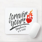 Voor altijd uw Valentijn van de Naam van de Douane Muismat (Met muis)