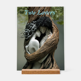 "Voor altijd van jou" Acryl Bord