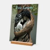 "Voor altijd van jou" Acryl Bord (Hoek)