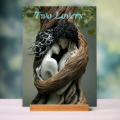 "Voor altijd van jou" Acryl Bord (Neutraal)