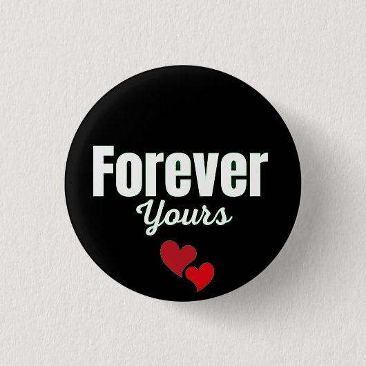 Voor Altijd Van Jou Ronde Button 3,2 Cm (Voorkant)