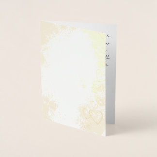 Voor altijd van jou, Valentijn Gevouwen Wenskaart Folie Kaarten