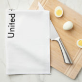 Voor altijd verenigd theedoek (Quarter Fold)