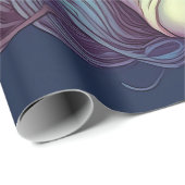 Voor altijd verlangen, voor altijd toegewijd, drom cadeaupapier (Rol Hoek)