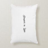 Voor altijd verliefd - Trouwkussen Valentijnsdag Accent Kussen (Voorkant(Verticaal))