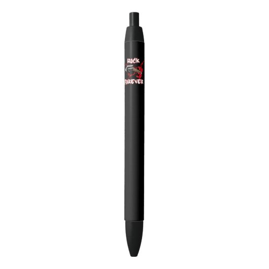 Voor altijd zwarte inkt pen (Voorkant Verticaal)