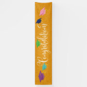 Voor Amanda Gefeliciteerd Afstuderen Banner (Verticaal)