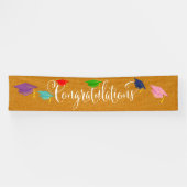 Voor Amanda Gefeliciteerd Afstuderen Banner (Horizontaal)
