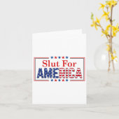Voor Amerika 4 juli Kaart (Gele Bloem)