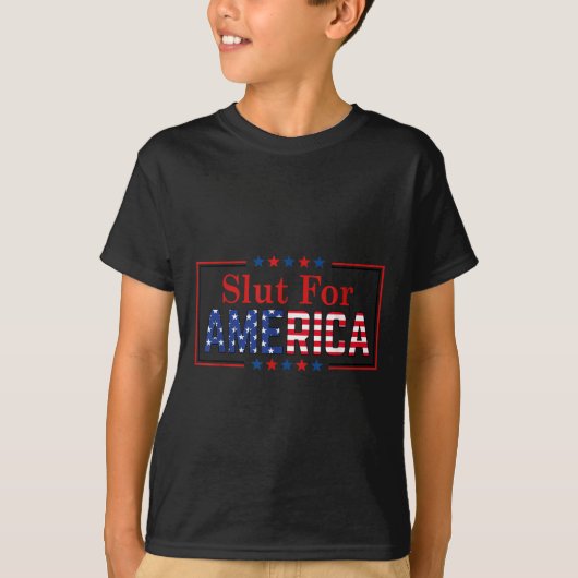Voor Amerika 4 juli T-shirt (Voorkant)
