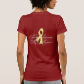 Voor Andrea H. T-shirt (Achterkant)