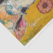 Voor Artiest Boerderij Animal Junk Journal Achterg Tissuepapier (Detail)