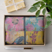 Voor Artiest Boerderij Animal Junk Journal Achterg Tissuepapier (Geschenk)