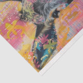 Voor Artiest Boerderij Animal Junk Journal Achterg Tissuepapier (Detail)