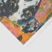 Voor Artiest Dog Theme Junk Journal achtergrond 2 Tissuepapier (Detail)