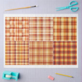 Voor artiesten Herfst thema Sinaasappel bruin geru Tissuepapier (Craft)