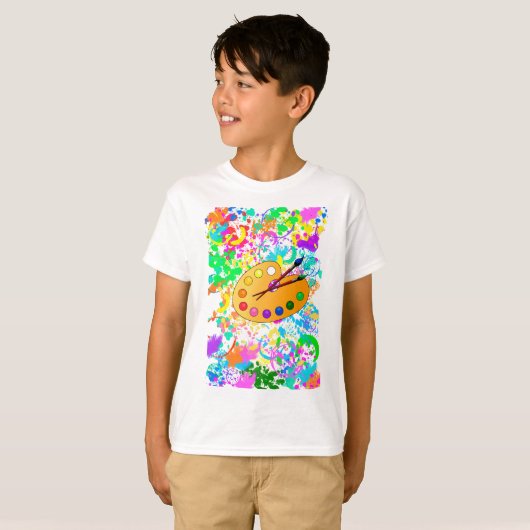 Voor artiesten T-Shirt (Voorkant volledig)