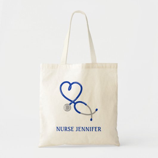 Voor artsen en verpleegkundigen gepersonaliseerde  tote bag (Voorkant)