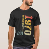 voor augustus 1970 jaar 1970 1970 sinds 1970 1970 t-shirt (Voorkant)