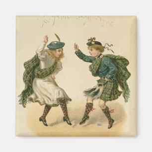 Voor Auld Lang Syne - een vrolijk kerstfeest Magneet