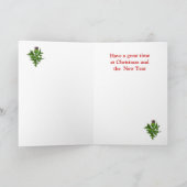 Voor Auld Lang Syne, veel succes Feestdagen Kaart (Binnen)