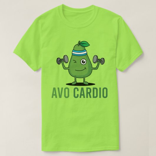 Voor Avocado T-Shirt (Design voorkant)