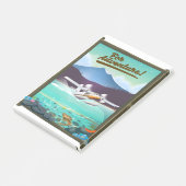 Voor Avontuur! Reisposter voor zeevliegtuigen Post-it® Notes (Schuin)