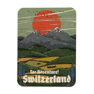 Voor Avontuur Zwitserland Magneet