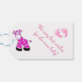 "Voor Baby" Cadeaulabel (Achterkant Horizontaal)