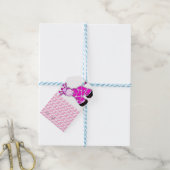 "Voor Baby" Cadeaulabel (Met Touw)