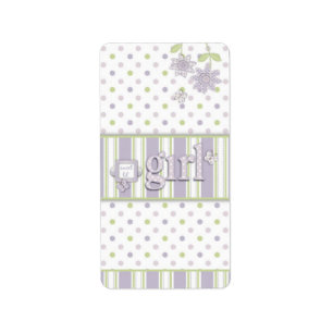 Voor Baby Girl Mini Hershey Bar Label LG