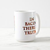 Voor Bacon Lovers Overal. Koffiemok (Voorkant rechts)