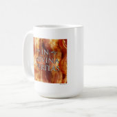 Voor Bacon Lovers Overal. Koffiemok (Voorkant links)