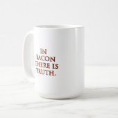 Voor Bacon Lovers Overal. Koffiemok (Voorkant links)